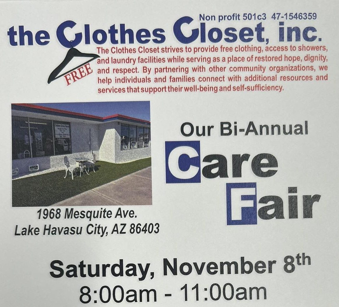 Clothes Closet Care Fair