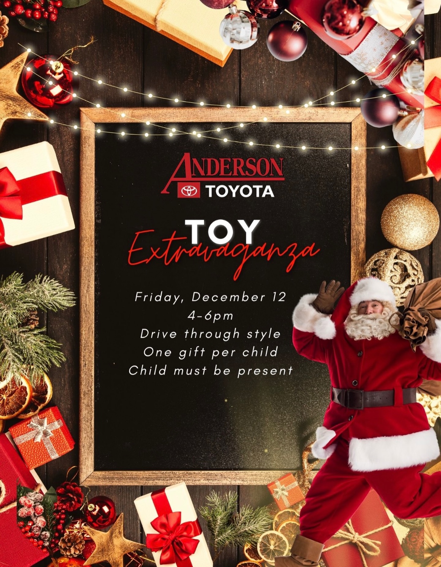 Anderson Toyota Toy Extravaganza