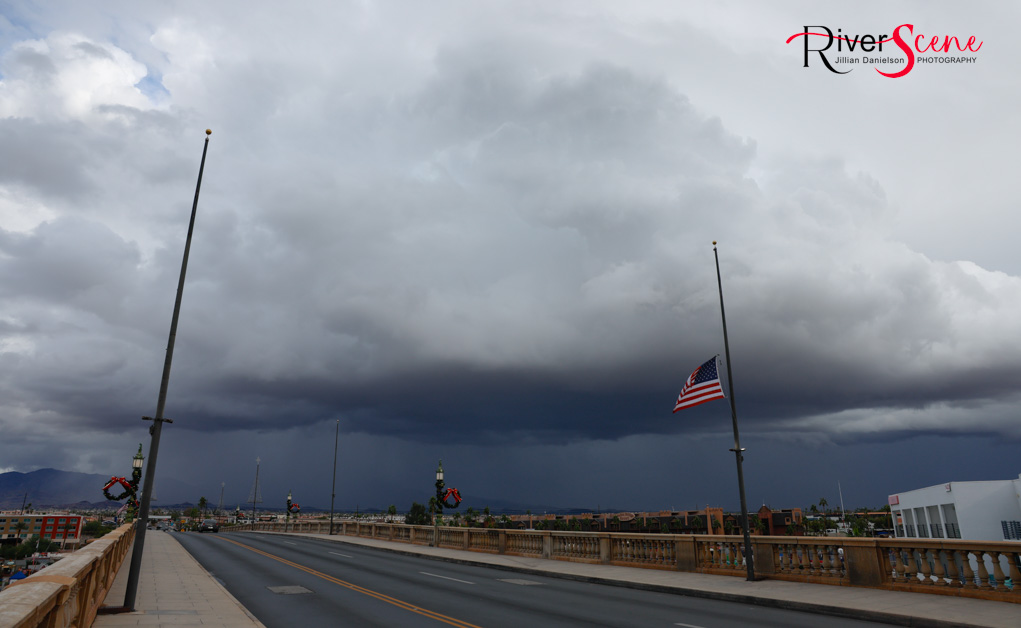 RiverScene Magazine storm rain clouds 