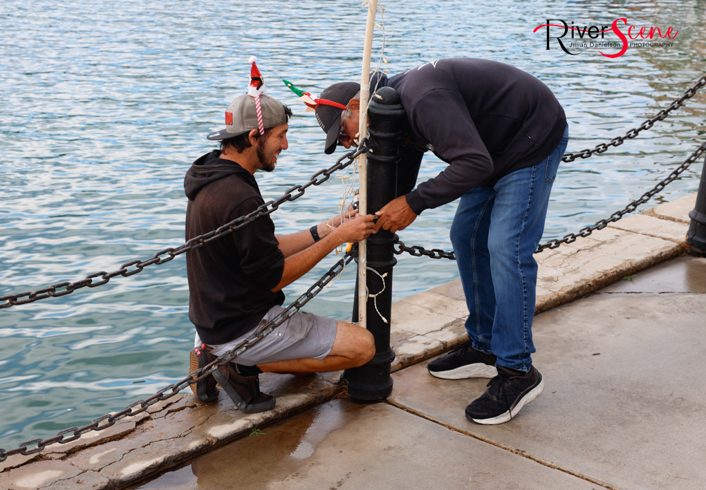 Lake Havasu Light Crew RiverScene Magazine London Bridge Festival of Lights 