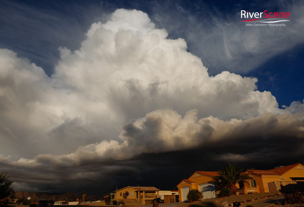 Clouds roll in over Lake Havasu Wednesday afternoon. Jillian Danielson/RiverScene