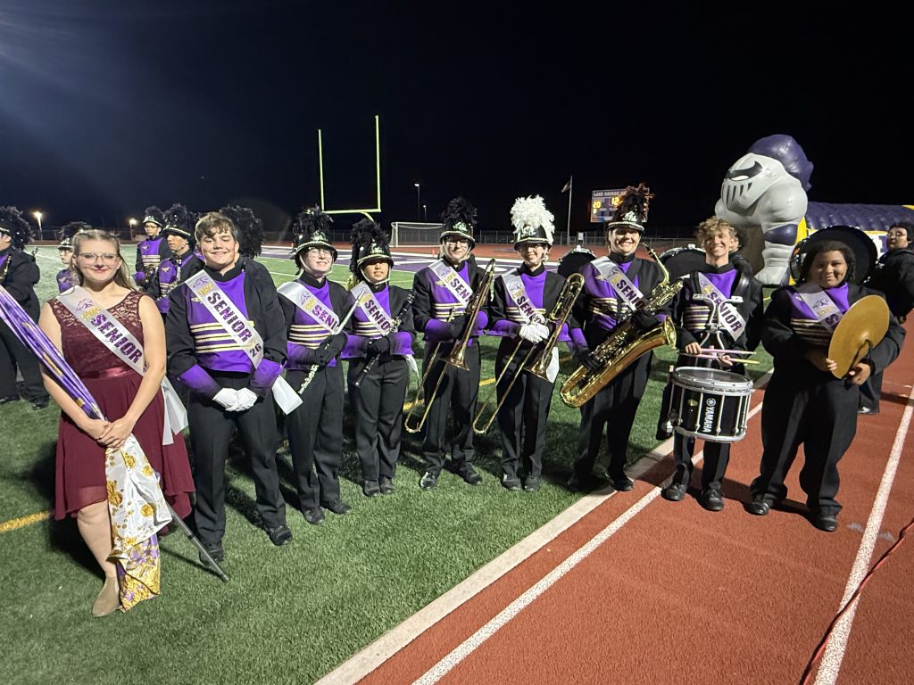 Band of knights senior night