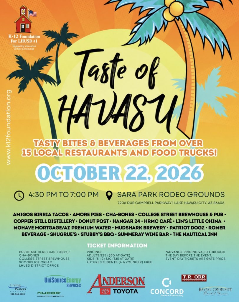 2026 Taste of Havasu