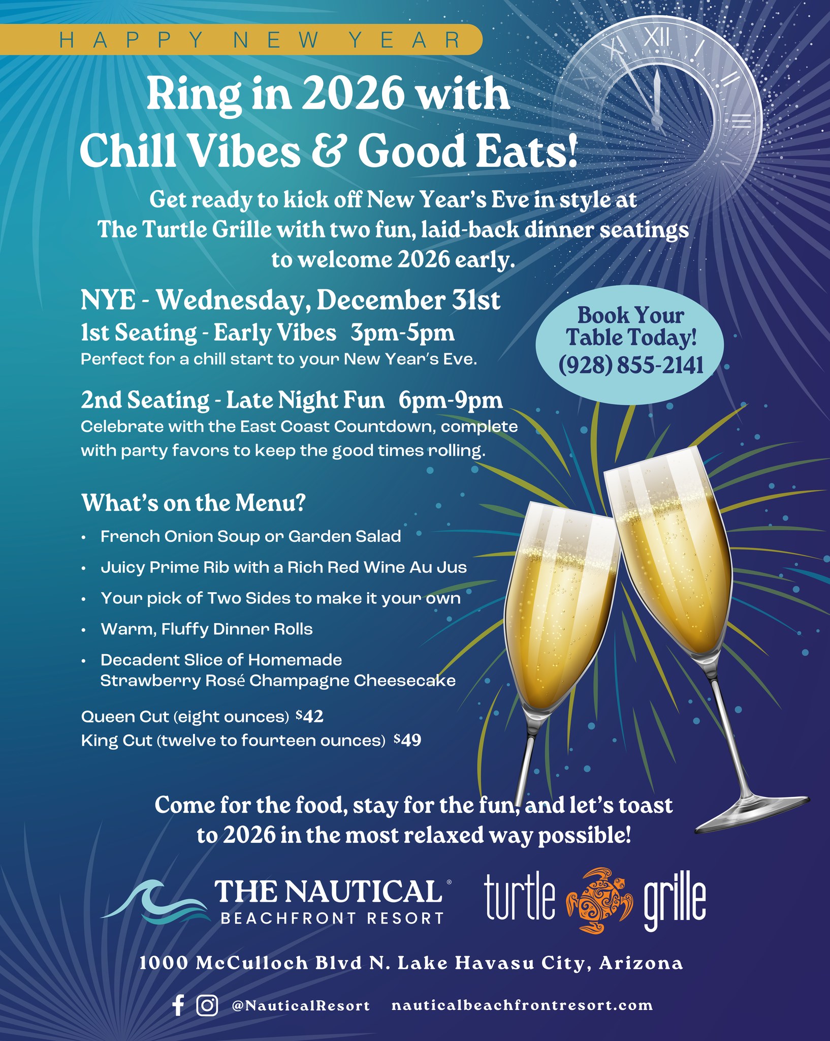 NYE at The Nautical Inn