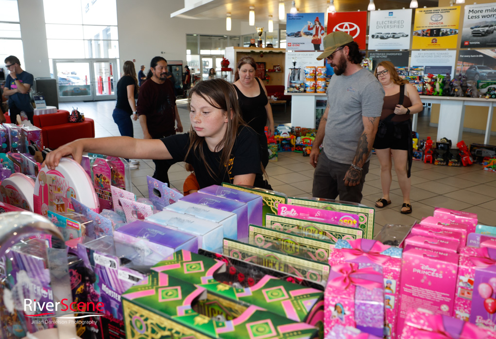 Anderson Toyota Toy drive Lake Havasu Christmas 