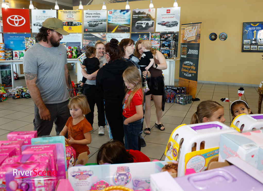Anderson Toyota Toy drive Lake Havasu Christmas 