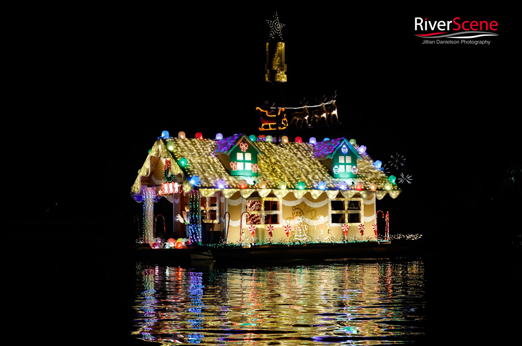 Bridgewater Channel Shimmers With Boat Parade Of Lights