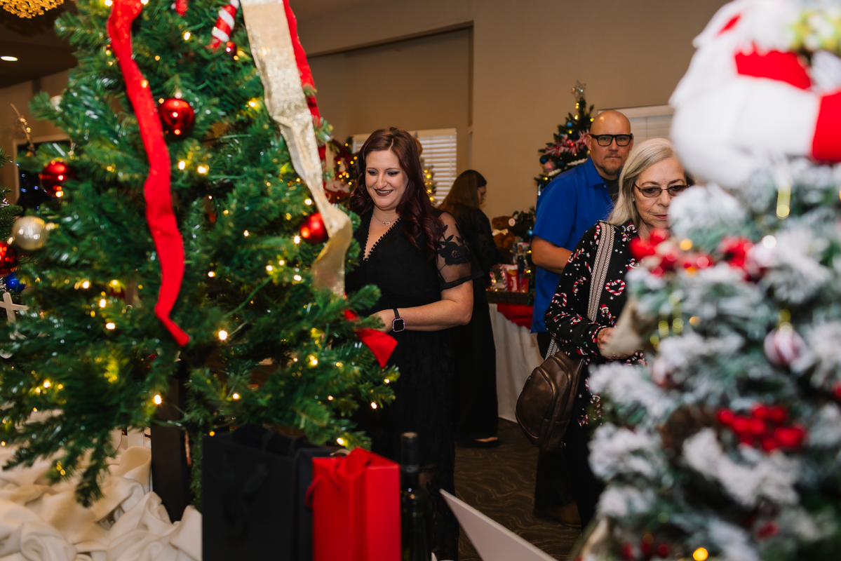 Women With Willpower Tree Auction Sets Holiday Tone