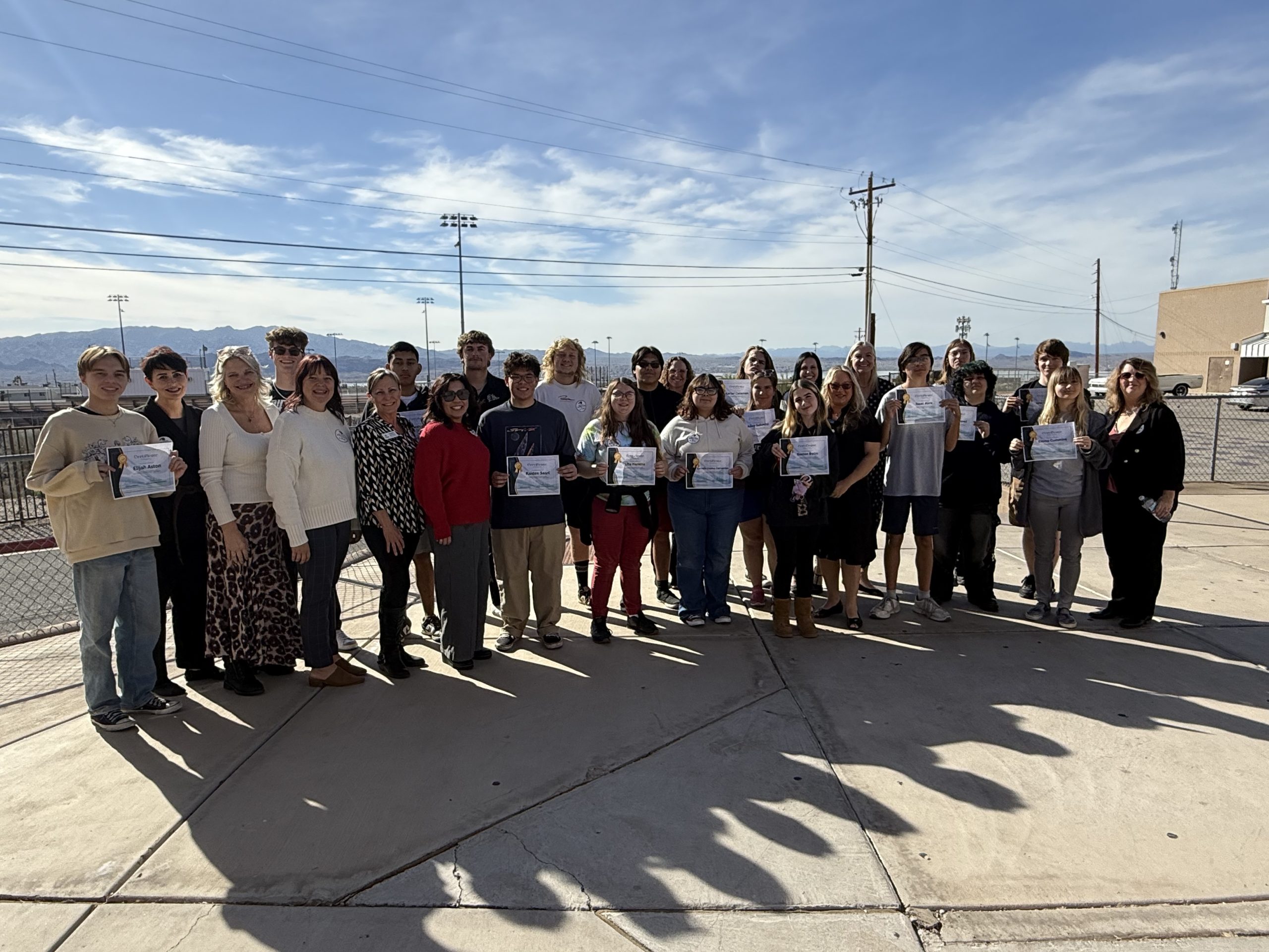 Lake Havasu High School Intern Program Celebrated