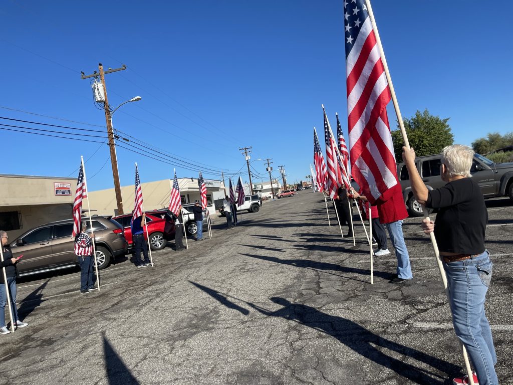 Welcome Home Lake Havasu Flag Line