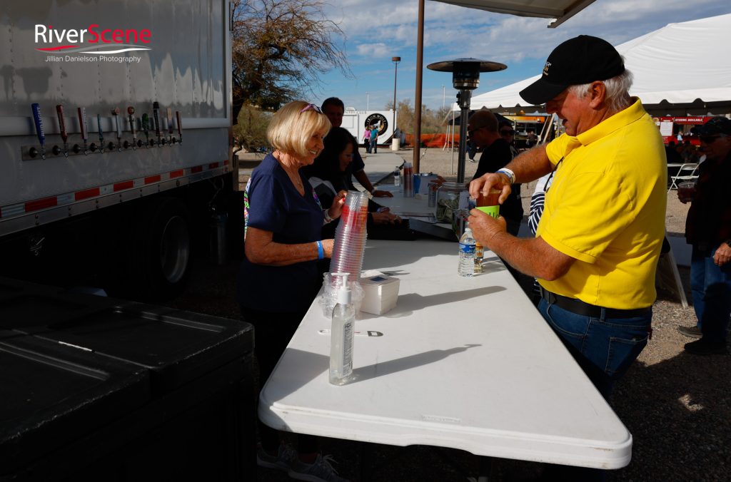 Havasu Balloon Fest beer garden 