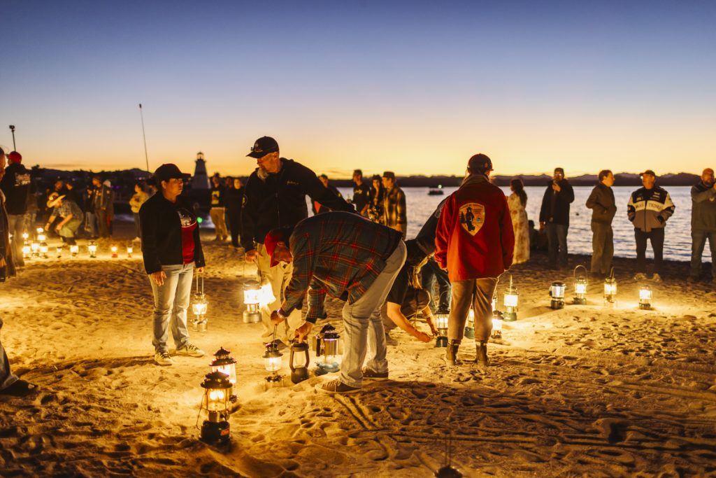 Buses by the Bridge in Lake Havasu City