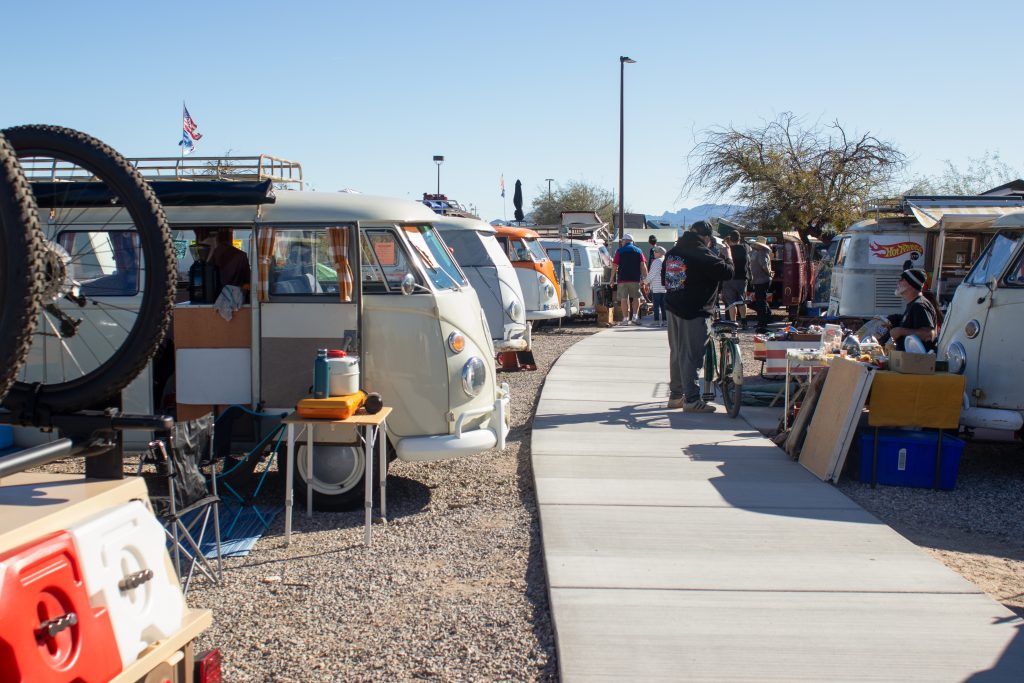 Buses by the Bridge Lake Havasu City