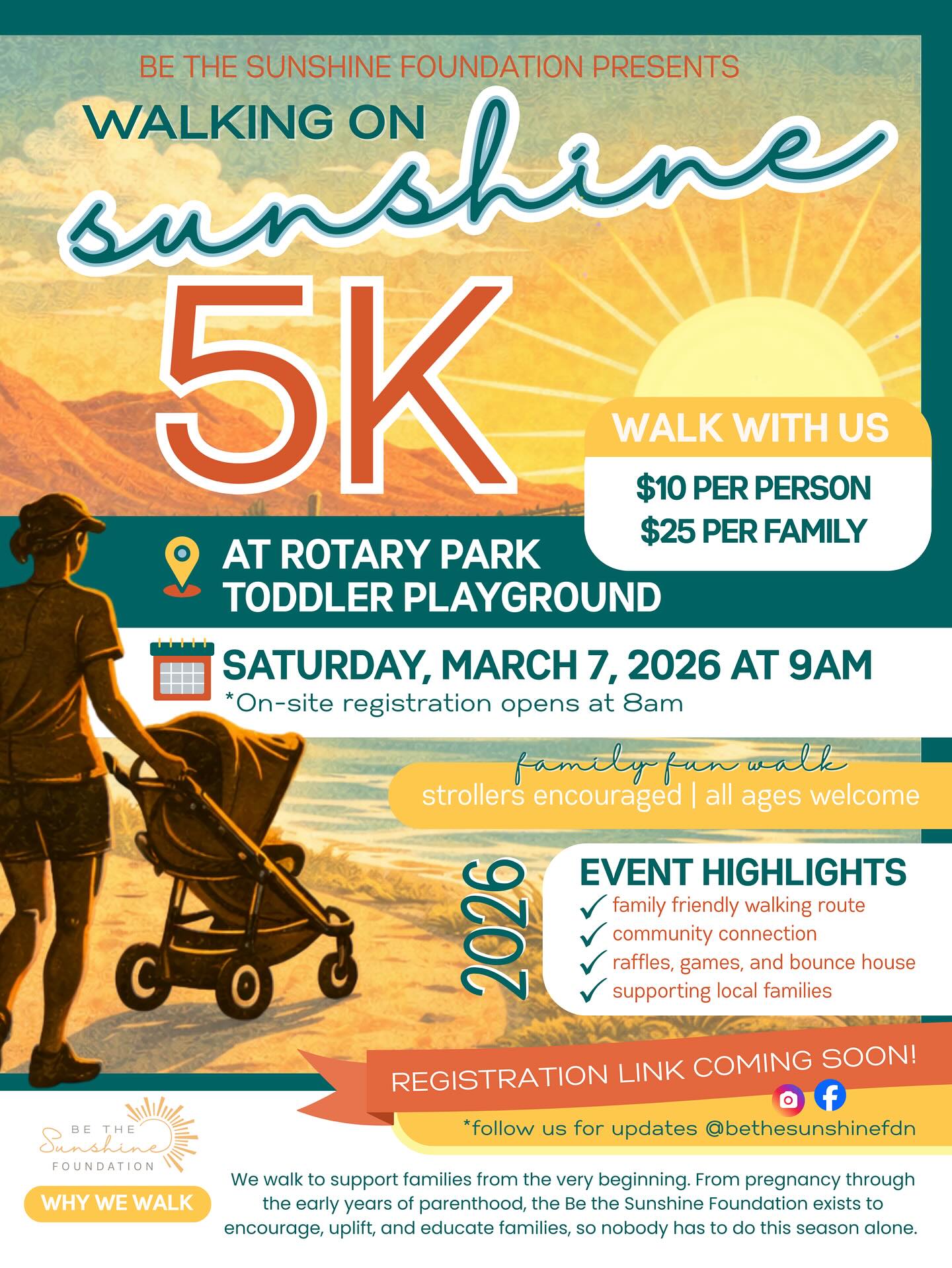 Walking on Sunshine 5K