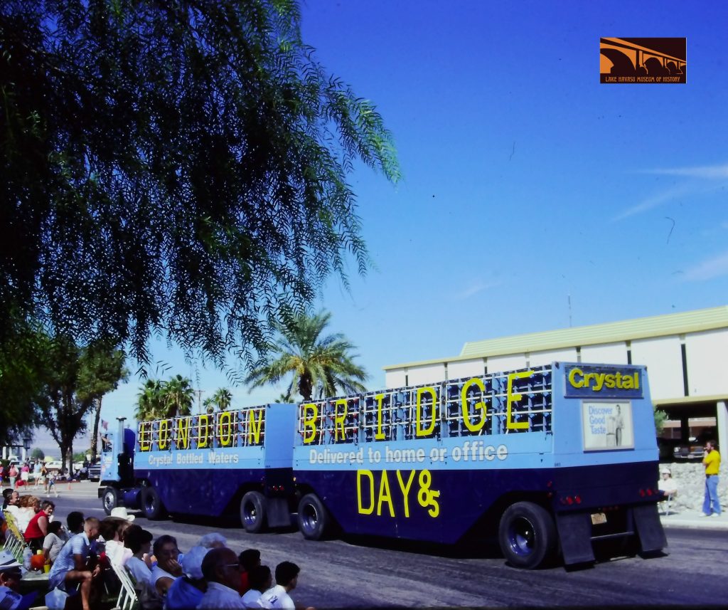 1985 London Bridge Days parade RiverScene Magazine Lake Havasu Lake Havasu Museum of History