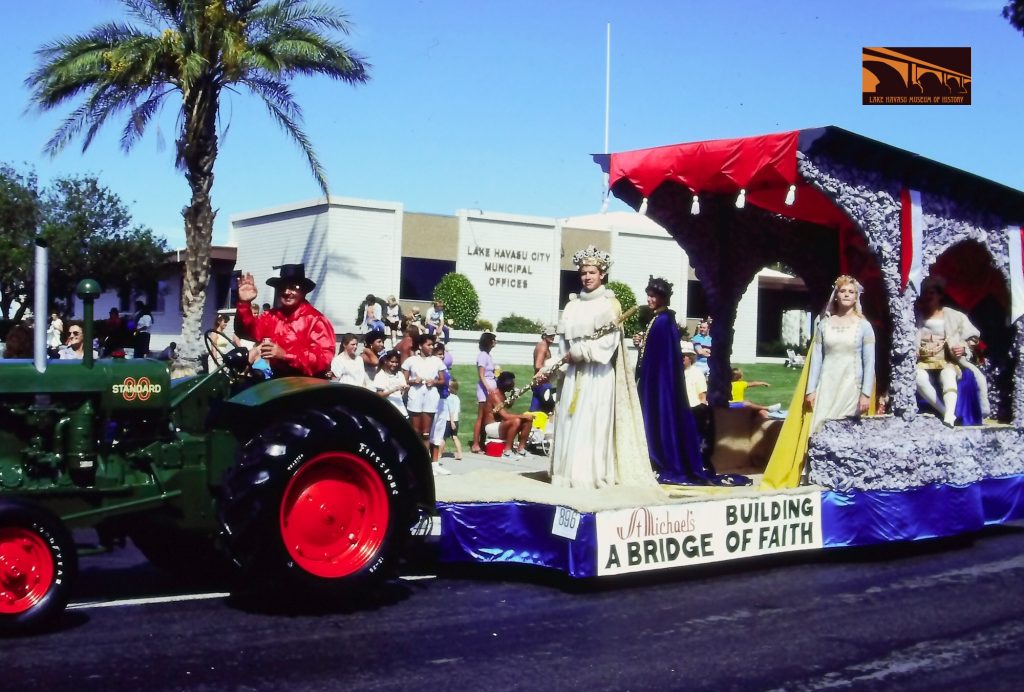 1985 London Bridge Days parade RiverScene Magazine Lake Havasu Lake Havasu Museum of History