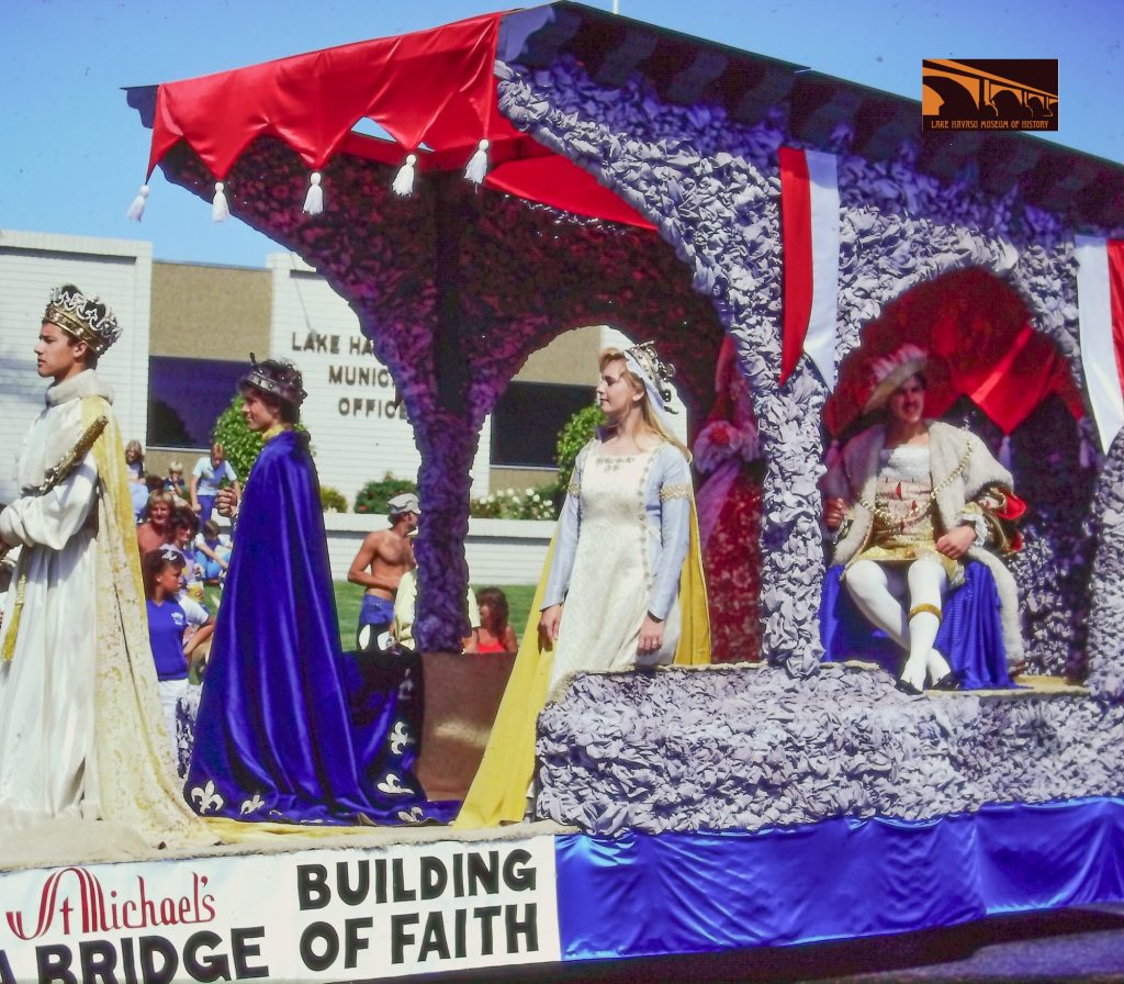 1985 London Bridge Days parade RiverScene Magazine Lake Havasu Lake Havasu Museum of History