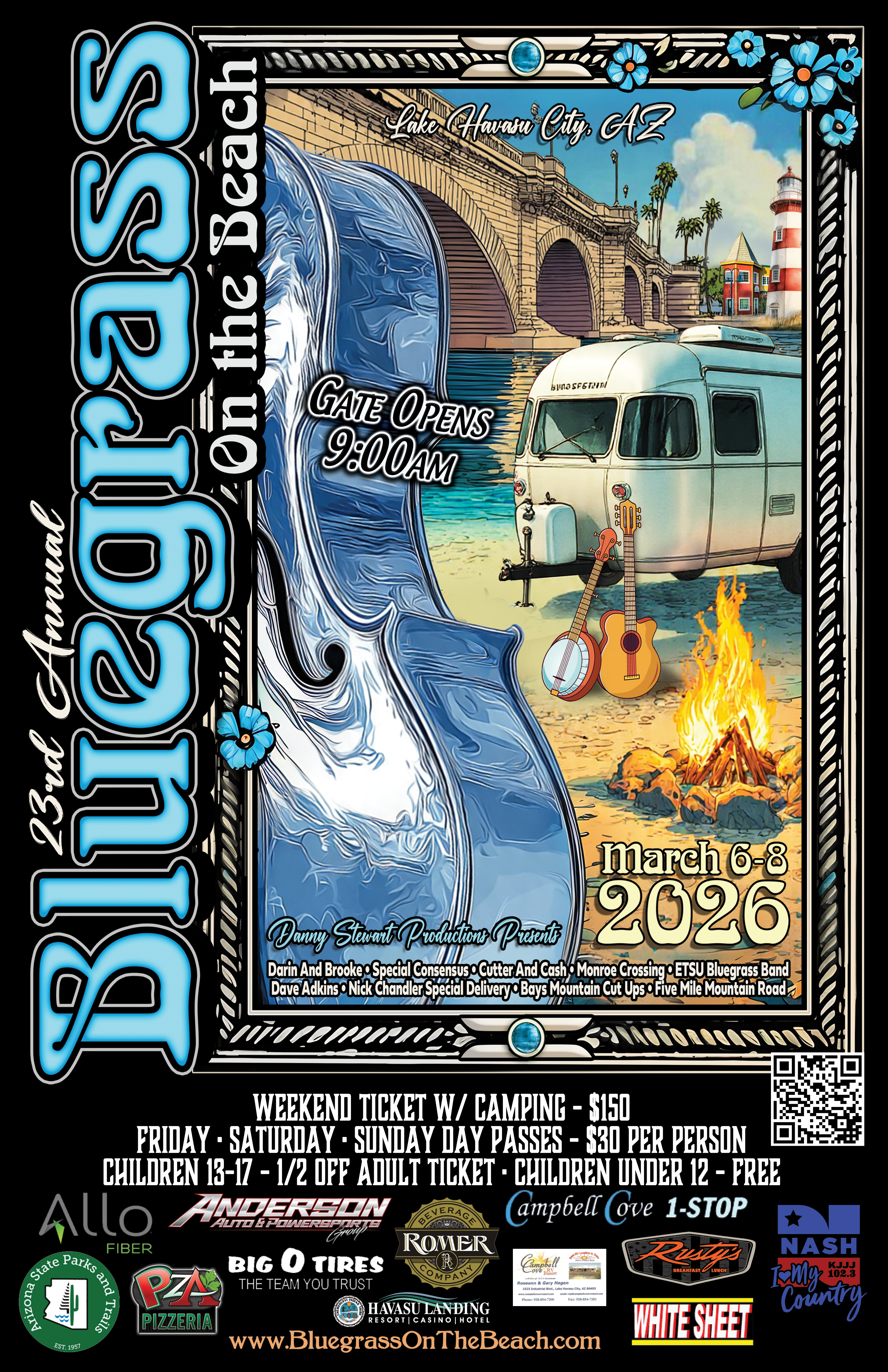 23rd Annual Bluegrass on the Beach