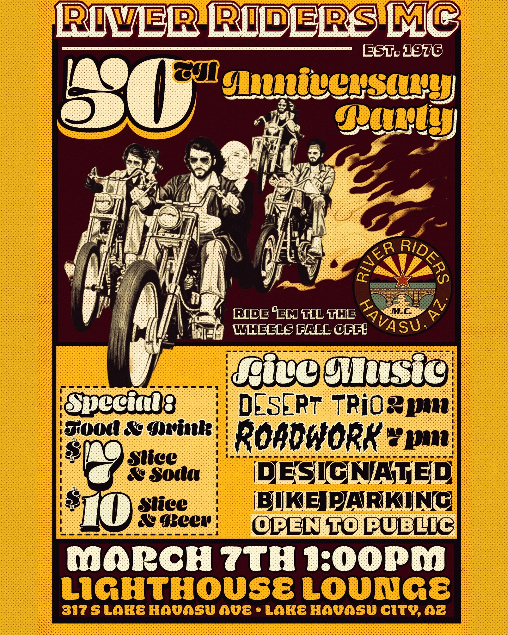 River Riders MC 50th Anniversary Party