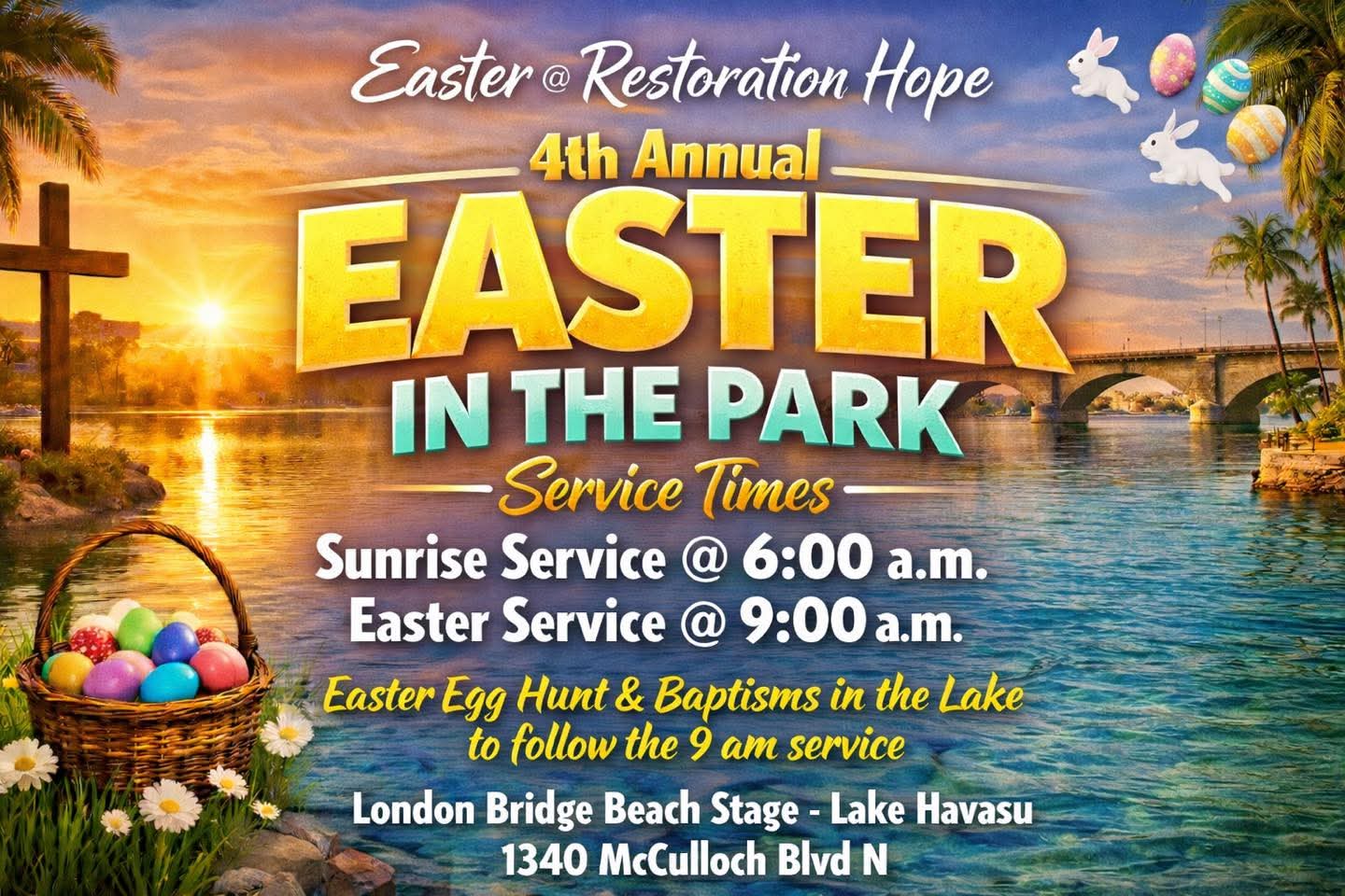 Restoration Hope Easter In The Park