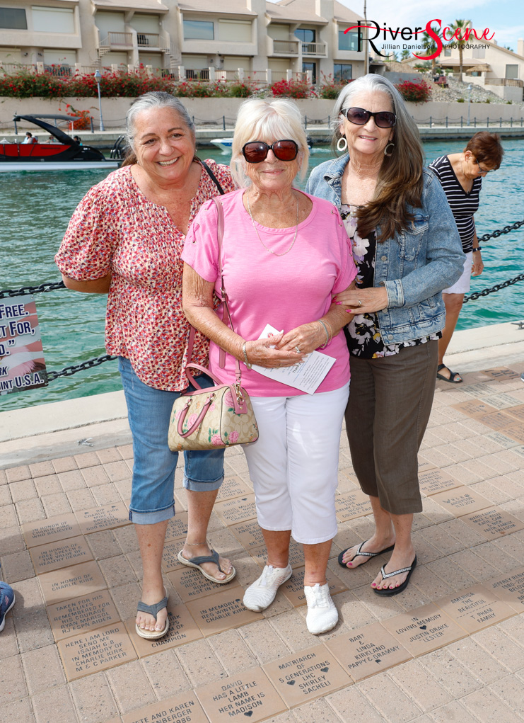 Lake Havasu RiverScene Magazine Brick Memorial Walkway Dedication