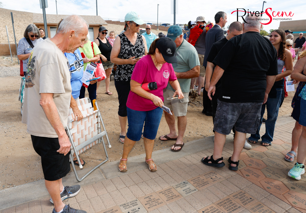 New Bricks Dedicated At Havasu Memorial Walkway Saturday