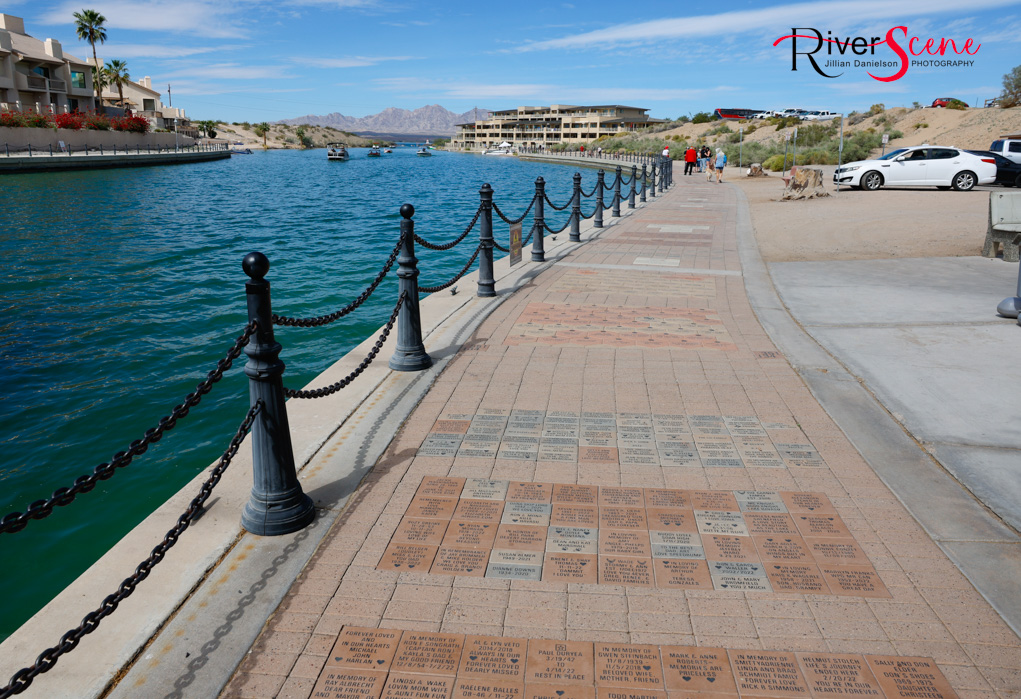 Lake Havasu RiverScene Magazine Brick Memorial Walkway Dedication