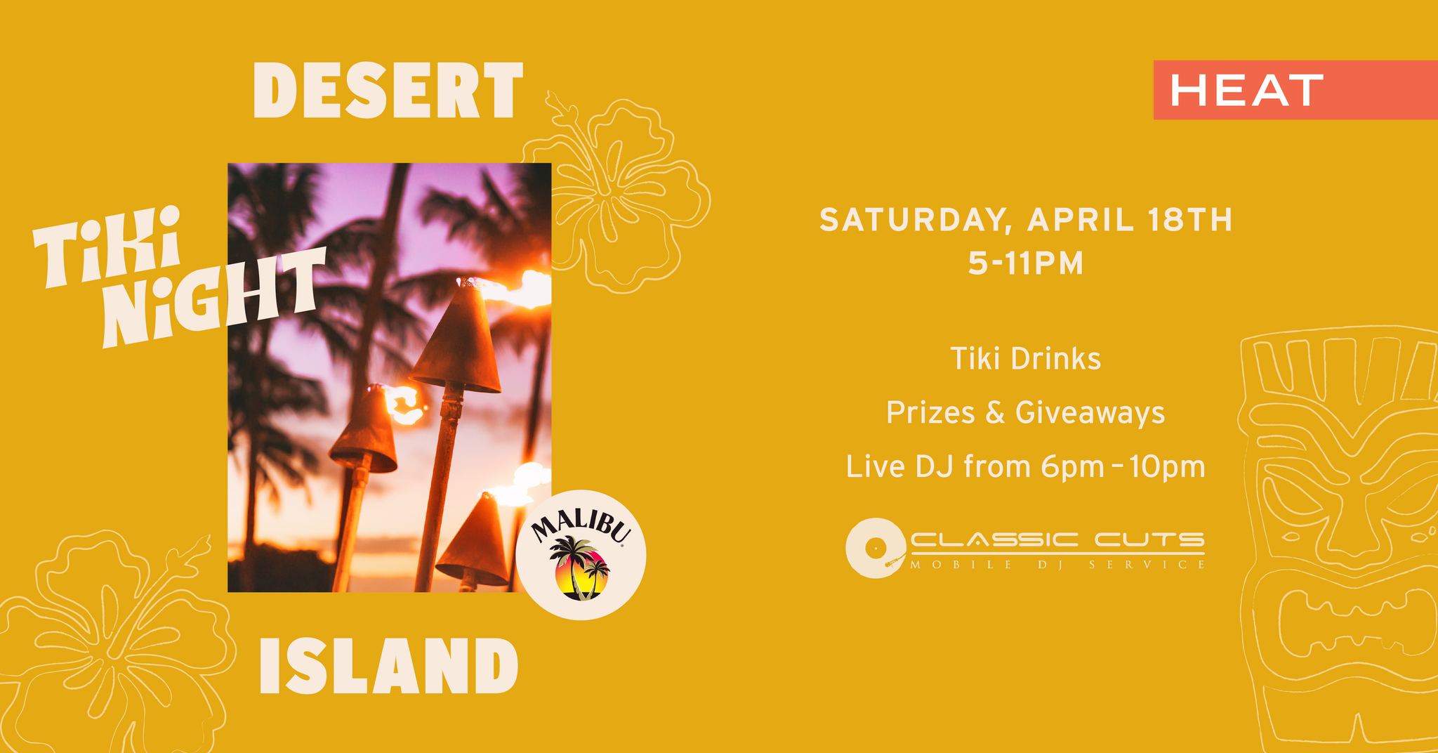 Desert Island Tiki Night