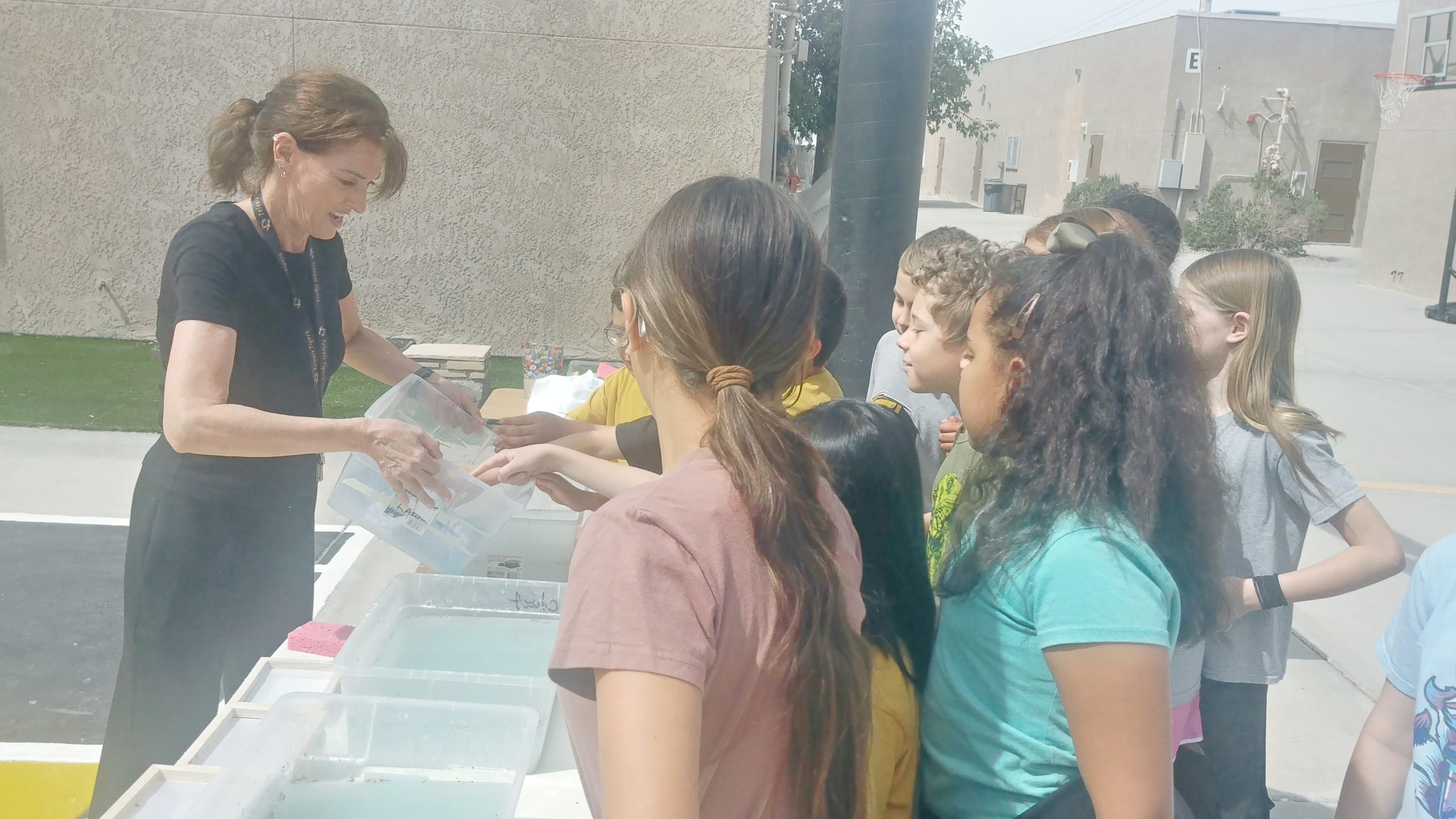 Telesis Prepatory Academy Observes Earth Day With Upcycling Planting Project