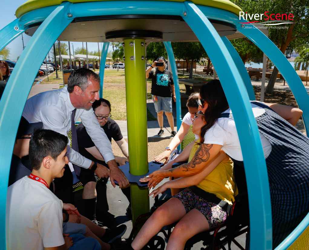 Inclusive Playground Equiptment Lake Havasu RiverScene Magazine Jillian Danielson Photography