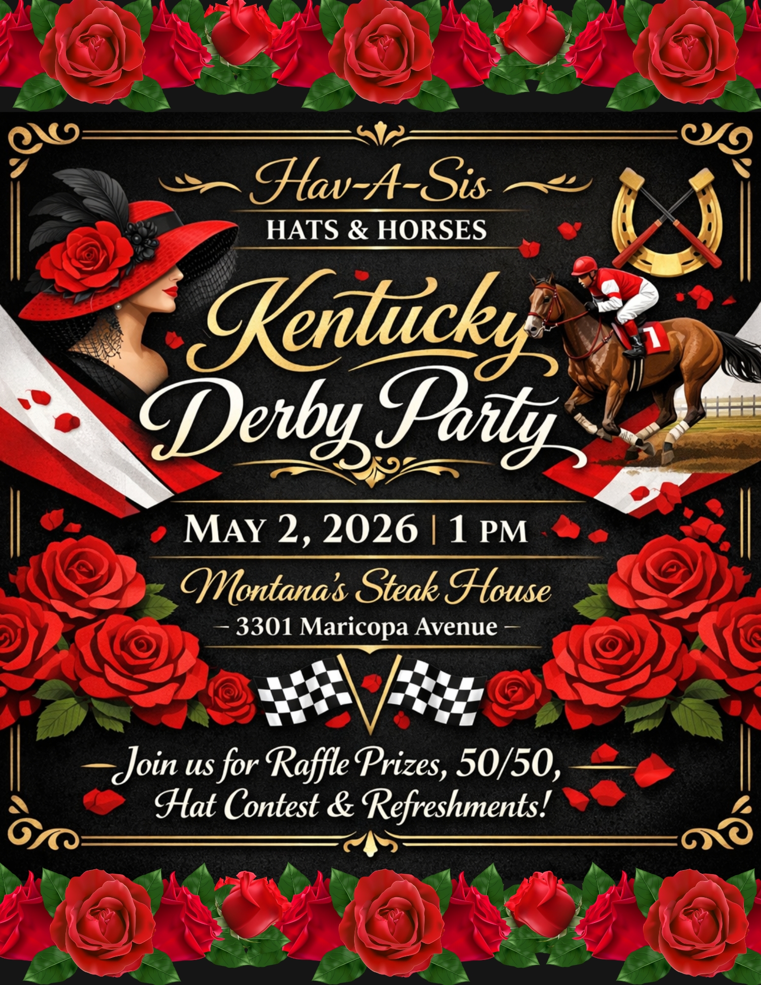 HAVASIS HATS & HORSES DERBY PARTY