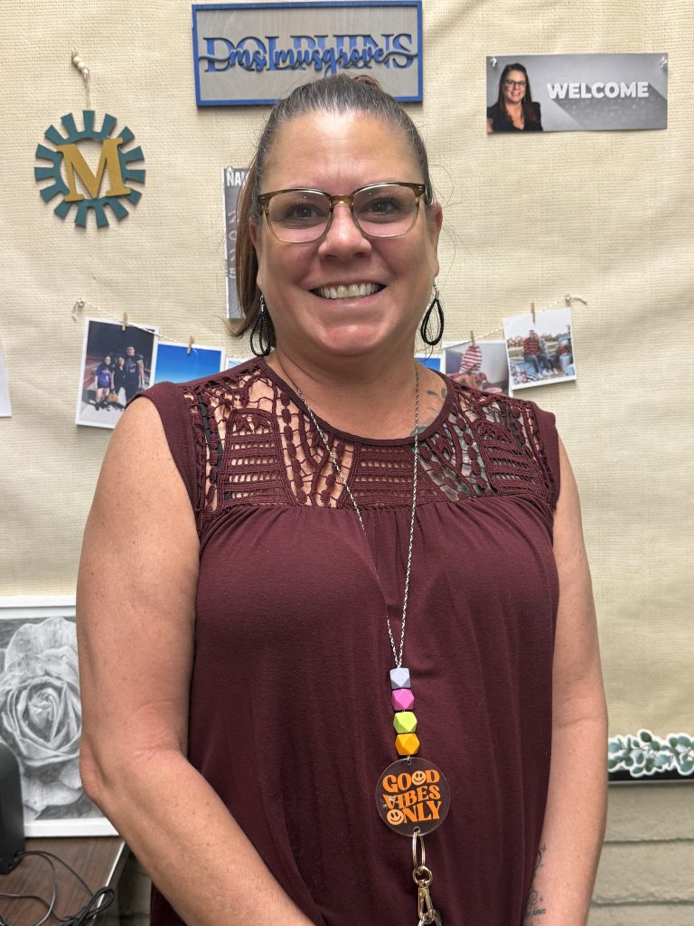 Bethany Musgrove, outstanding Nautilus Preschool Teacher