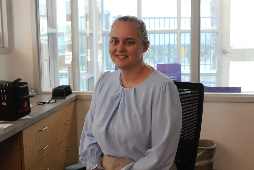 Amy Barney as LHHS Principal