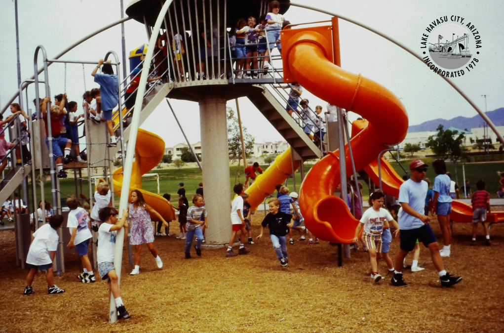 Lake Havasu RiverScene Magazine Parks and Recs Rotary Park Early 1990s