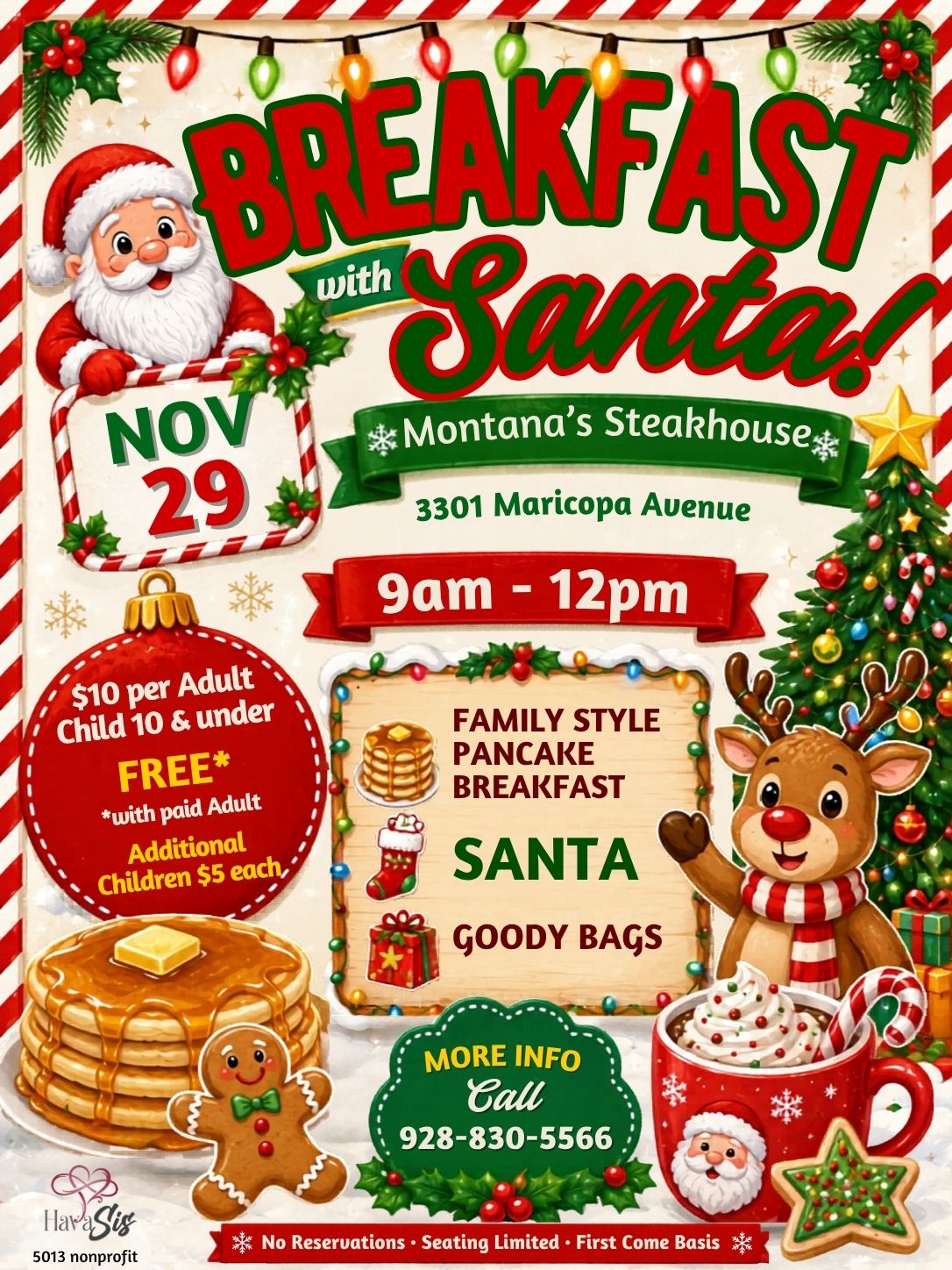 HAVASIS BREAKFAST WITH SANTA