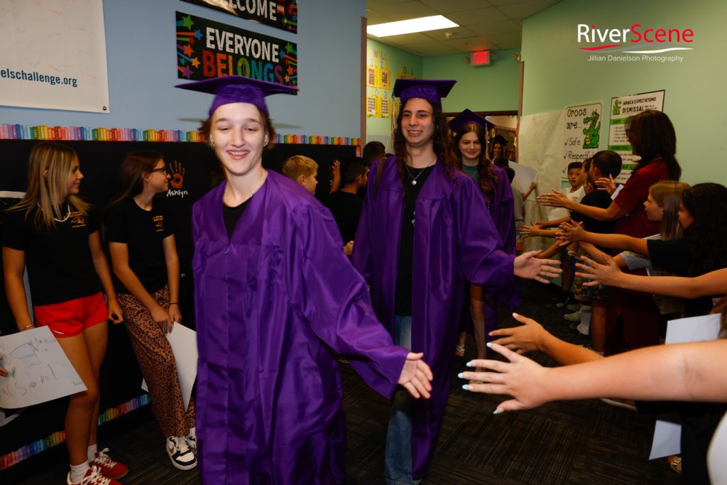 LHHS 2026 Grad Practice graduation walk jamaica elementary Jillian Danielson Photography