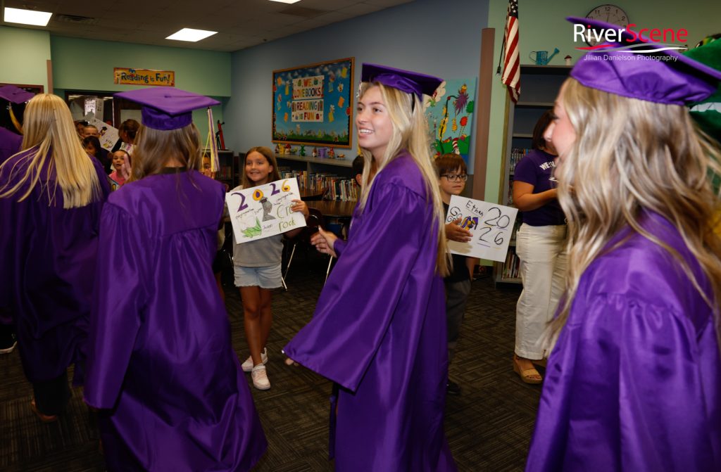 LHHS 2026 Grad Practice graduation walk jamaica elementary Jillian Danielson Photography