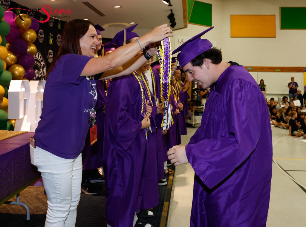LHHS 2026 Grad Practice graduation walk jamaica elementary Jillian Danielson Photography