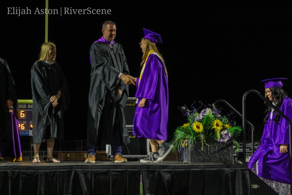 LHHS Graduation on Thursday evening covered by RiverScene Magazine