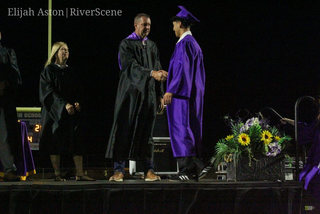 LHHS Graduation on Thursday evening covered by RiverScene Magazine