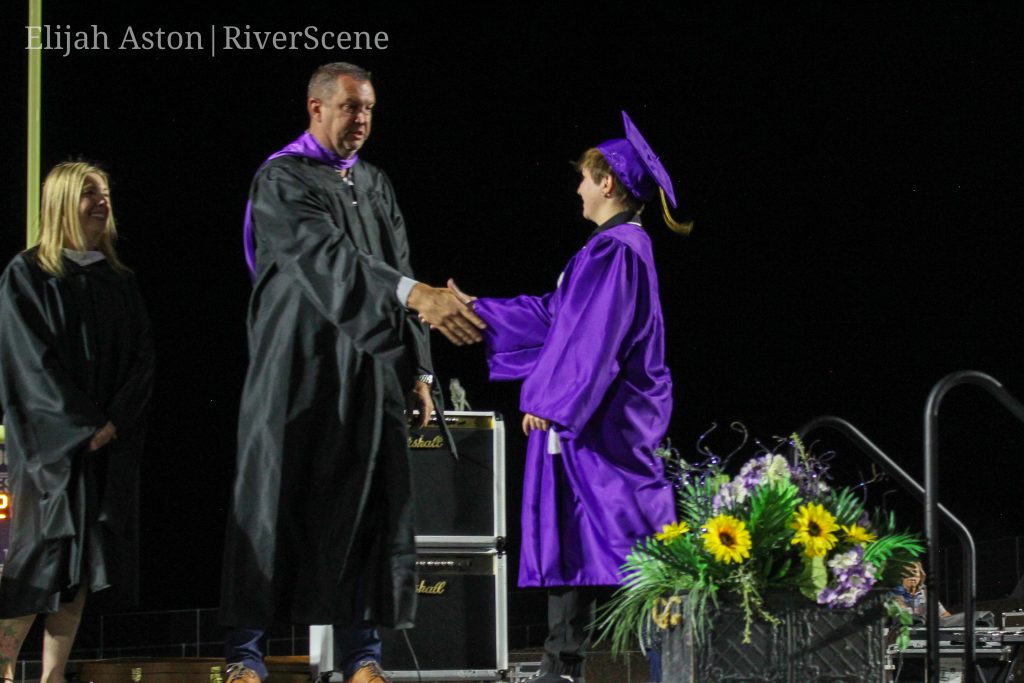 LHHS Graduation on Thursday evening covered by RiverScene Magazine