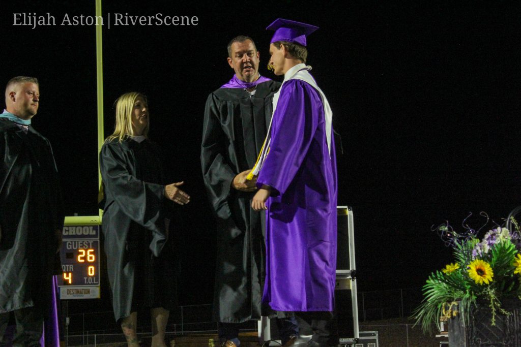 LHHS Graduation on Thursday evening covered by RiverScene Magazine