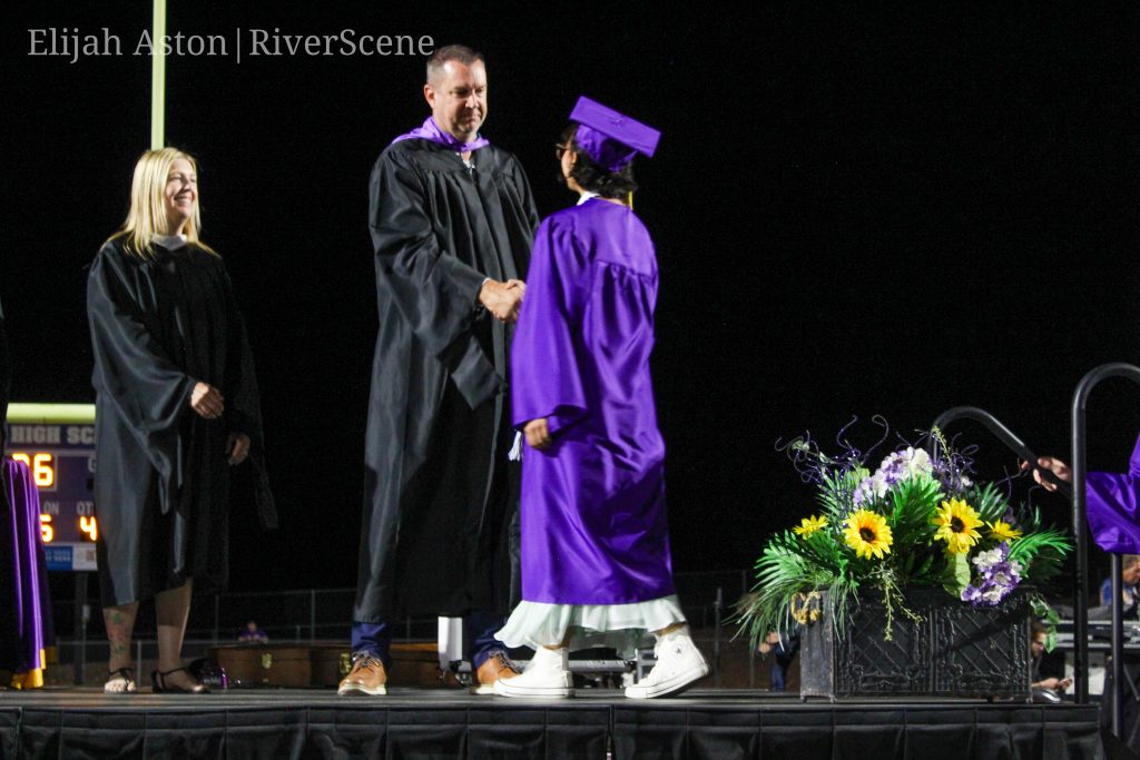 LHHS Graduation on Thursday evening covered by RiverScene Magazine