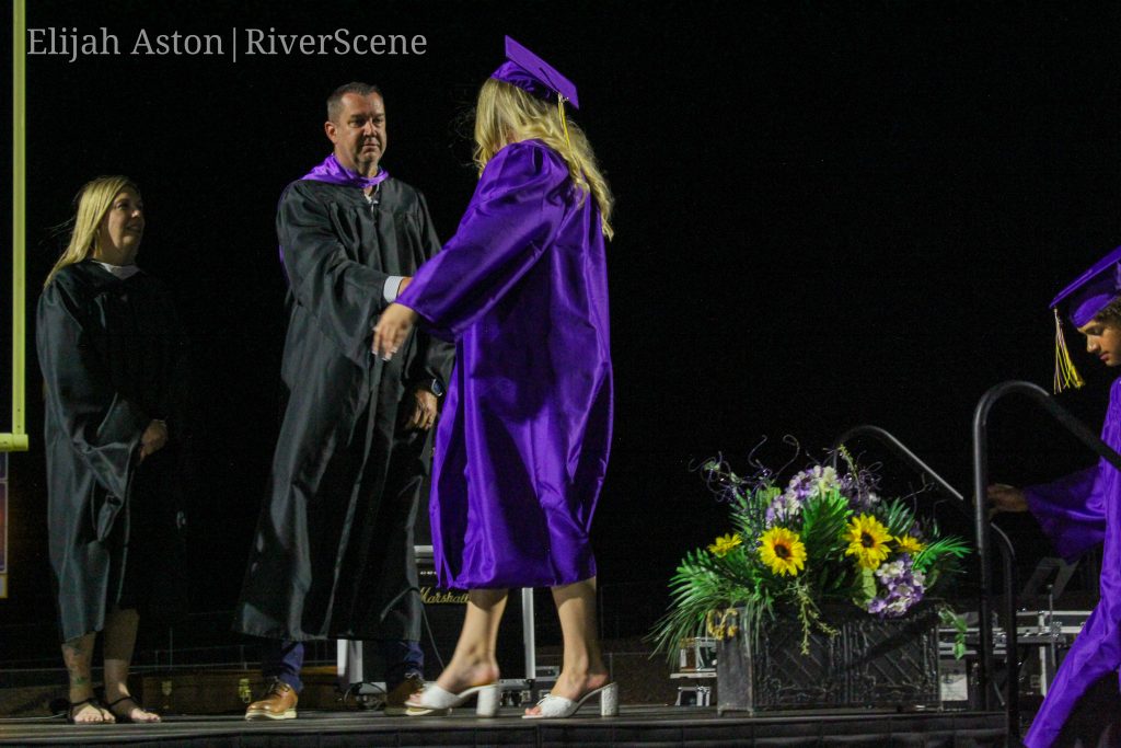 LHHS Graduation on Thursday evening covered by RiverScene Magazine