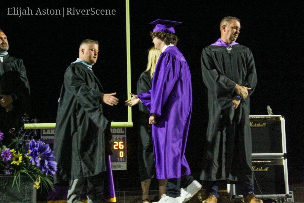 LHHS Graduation on Thursday evening covered by RiverScene Magazine