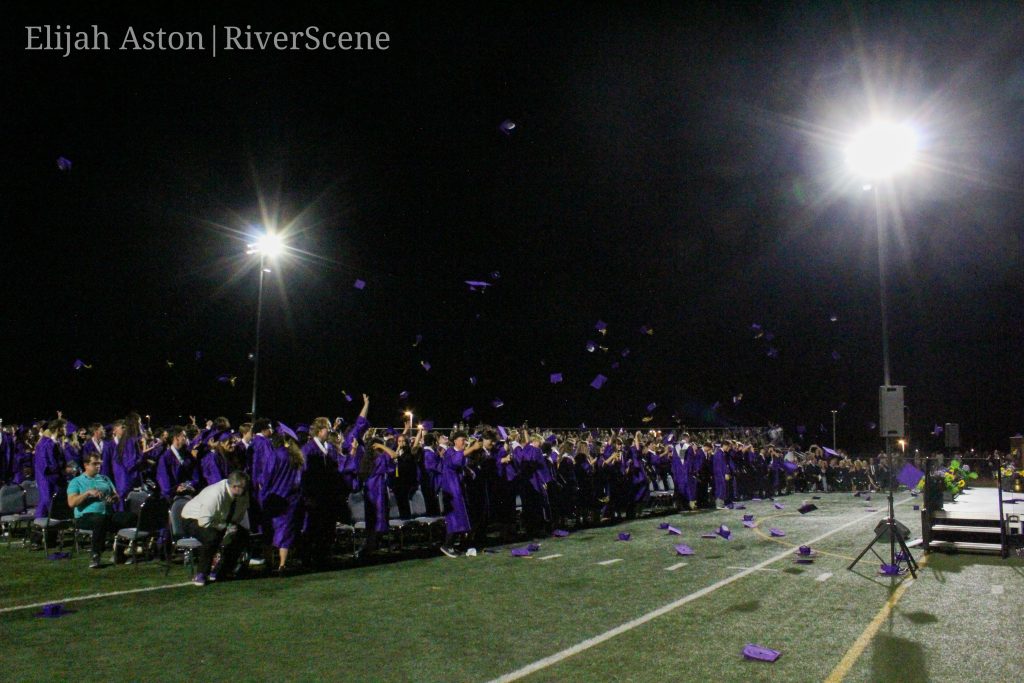 LHHS Graduation on Thursday evening covered by RiverScene Magazine