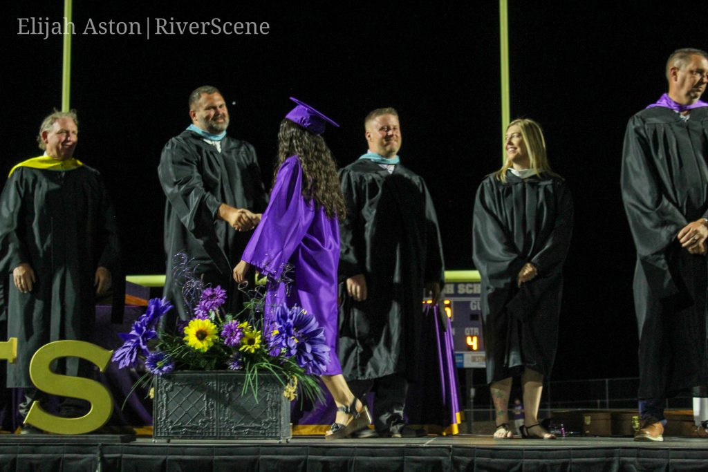 LHHS Graduation on Thursday evening covered by RiverScene Magazine