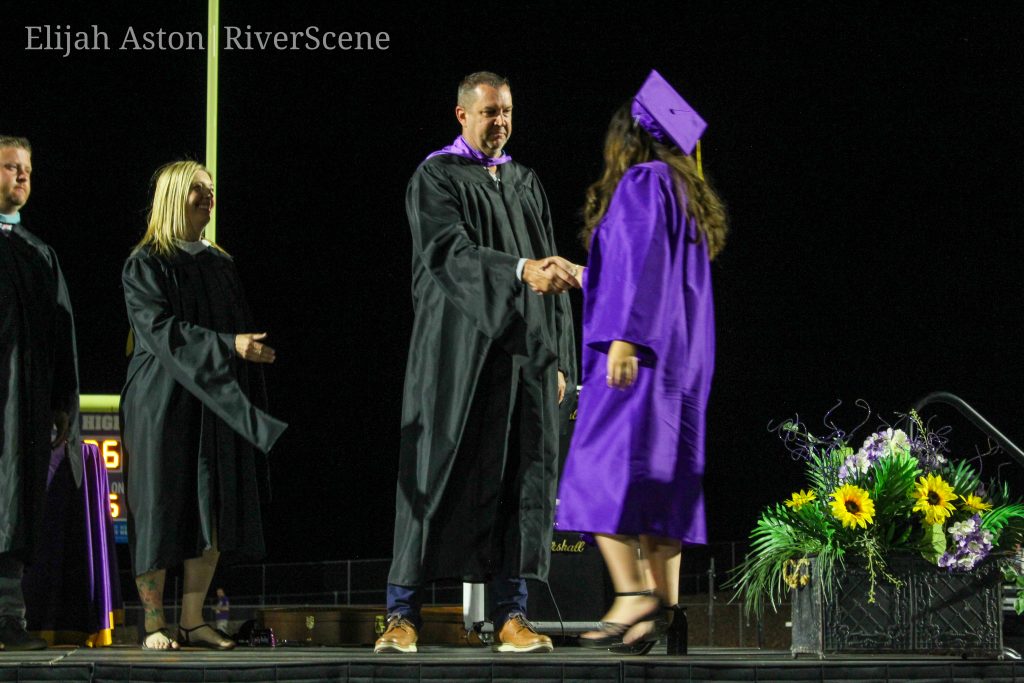 LHHS Graduation on Thursday evening covered by RiverScene Magazine