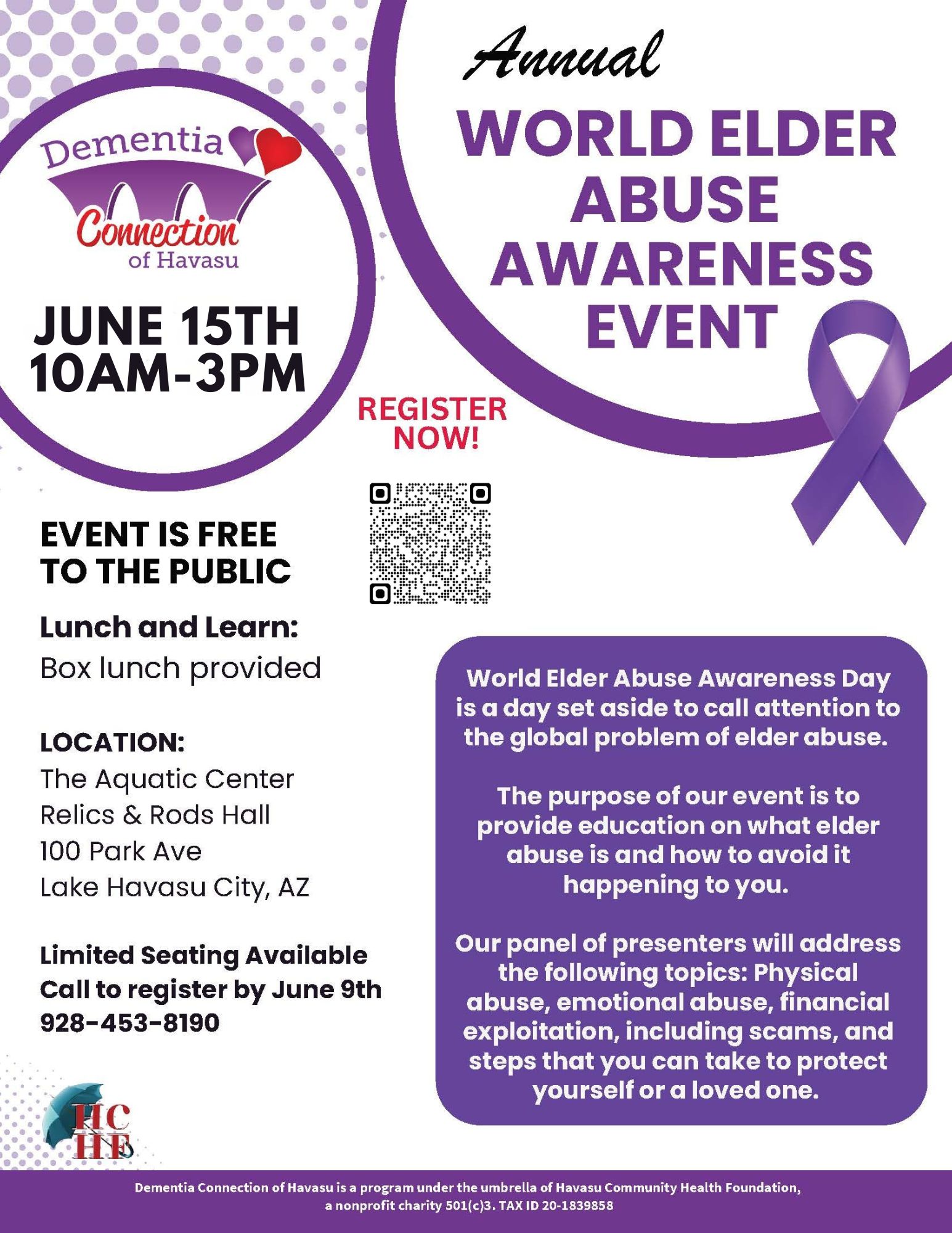 World Elder Abuse Awareness Day