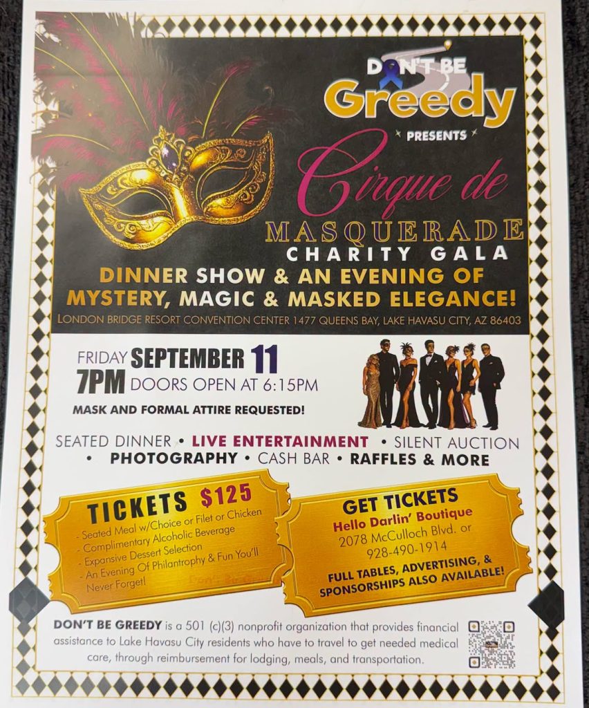 Don't be Greedy